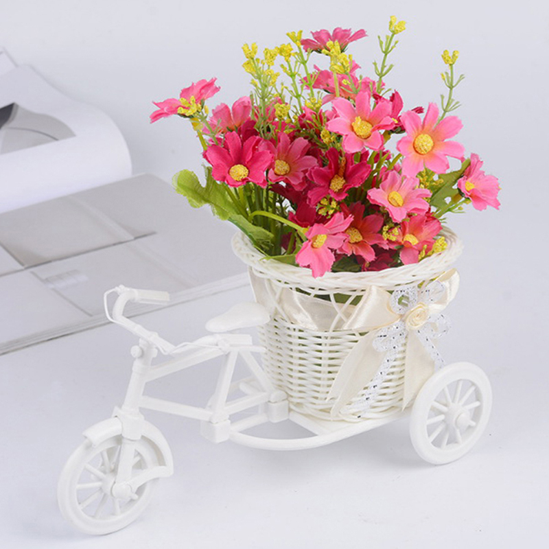 1 Pc ロマンチックな素敵な装飾置物ミニチュア籐フラワーバ - Wedding Hampers のレビューと価格