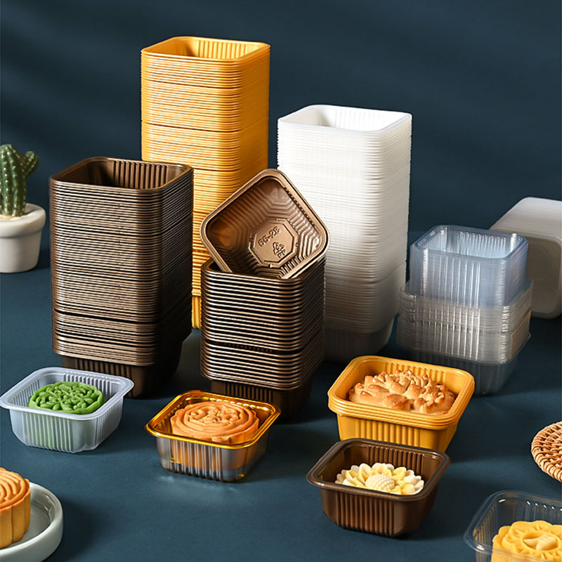 100 個月餅プラスチックトレイ PET ペストリーケーキ卵 - Wedding Event Supply のレビューと価格