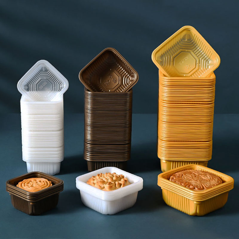 100 個月餅プラスチックトレイ PET ペストリーケーキ卵 - Wedding Event Supply のレビューと価格